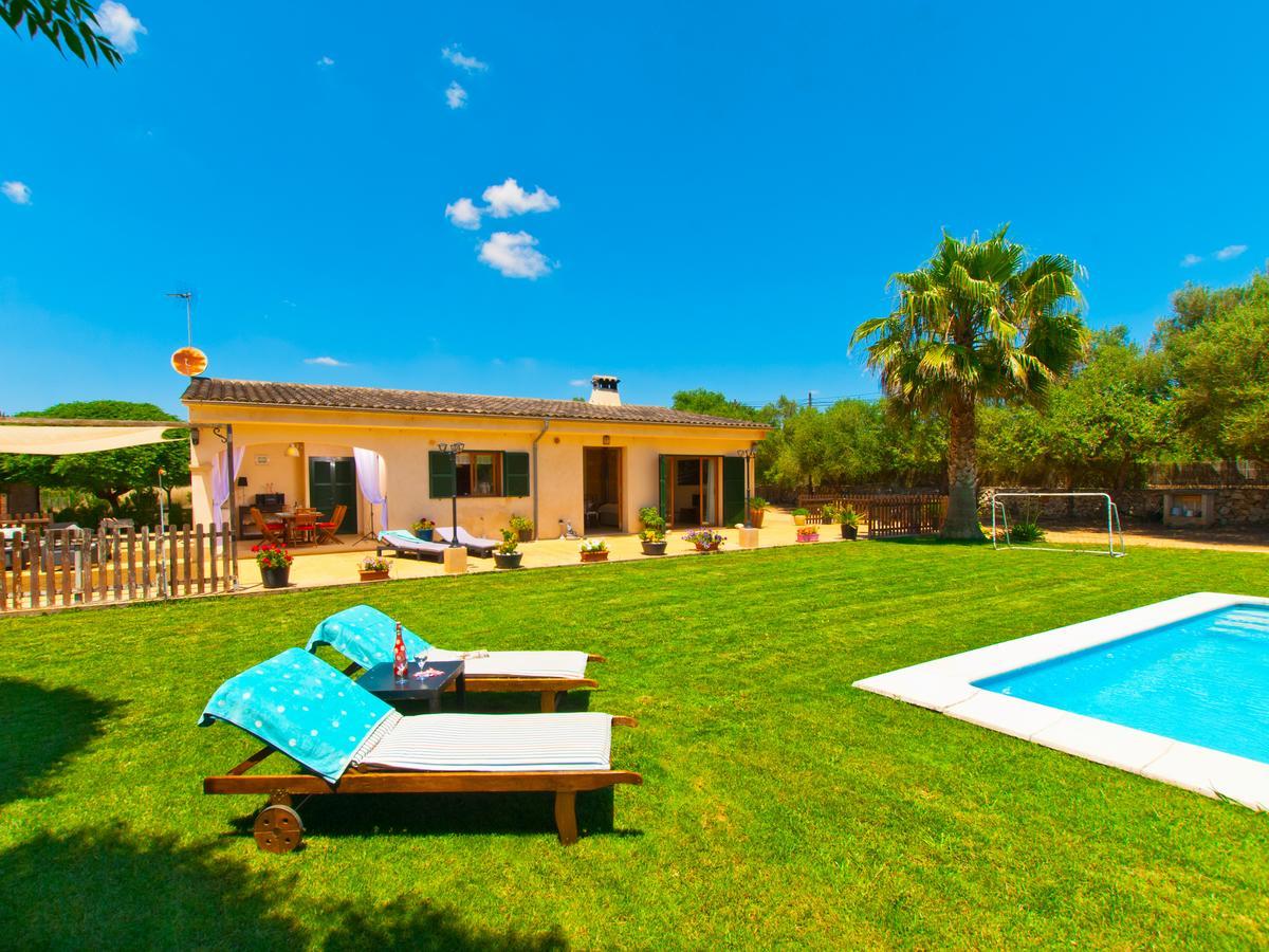 Villa Can Coll De Sencelles, Sa Vileta Pool And Views Костіч Екстер'єр фото